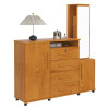 Cômoda Grande Com Espelho Giratório 163cm Copacabana Lukaliam Cinamomo