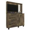 Cômoda com Painel Para TV Munique RV Móveis Amadeirado
