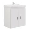 Gabinete Para Banheiro Madeira Ficus 50 Cozimax Branco