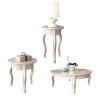 Conjunto de Mesa Para Sala Duquesa EDN Off White
