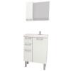 Conjunto Para Banheiro Aço Cereja 60 Cozimax Branco