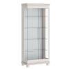 Cristaleira Moderna de Vidro com LED 72x175 Cristal Imcal Off White
