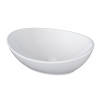 Cuba Para Banheiro Louça Oval 41x32x14cm Bali Cozimax Branco