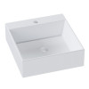 Cuba Para Banheiro 35x37x11cm Mármore Sintético Cubo Cozimax Branco