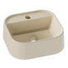Cuba Para Banheiro 33x31x11cm Mármore Sintético Duna Cozimax Areia