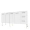 Gabinete de Pia 180 Apolo Flat 3G Cozimax Branco