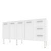 Gabinete de Pia 200 Apolo Flat 3G Cozimax Branco