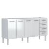 Gabinete de Pia 200 Apolo Flat 4G Cozimax Branco
