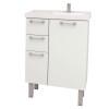 Gabinete Para Banheiro Aço Cereja 60 Cozimax Branco