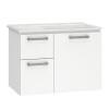 Gabinete Para Banheiro Aço Kiwi 60 Cozimax Branco