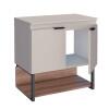 Gabinete Para Banheiro Madeira Sálvia 60 Sem Cuba Cozimax Nude/Tamarindo