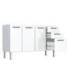 Gabinete de Pia 150 Eros Flat 3G Cozimax Branco