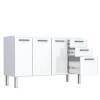 Gabinete de Pia 160 Eros Flat 3G Cozimax Branco