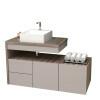 Gabinete com Extensor e Cuba Cubo Aimoré Cozimax Nudi/Tamarindo