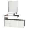 Conjunto Para Banheiro 4 Peças Aimoré Cozimax Branco/Calcare