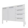 Gabinete de Pia 120 Vênus Flat 4G Cozimax Branco
