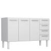 Gabinete de Pia 150 Vênus Flat 4G Cozimax Branco