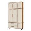 Guarda Roupa 3 Portas House Fabrimoveis Freijo/Off White