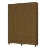 Guarda Roupa 4 Portas House Fabrimoveis Imbuia