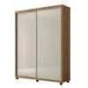 Guarda Roupa 2 Portas Correr 1.8 Versátil Fabrimoveis Freijo/Off White