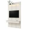 Home Suspenso 135x216cm 2 Gavetas Para TV 50¨ Estone 1.35 EDN Off White