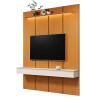 Home Suspenso 180x216cm 3 Gavetas Para TV 75¨ Estone 1.8 EDN Cedro/Off White