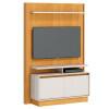 Estante Home Sala Para TV 42 Polegadas Fit 1.2 Imcal Nature/Off White
