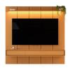 Home Suspenso 225x216cm 3 Gavetas Para TV 85¨ Milano 2.25 EDN Cedro