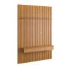 Home Painel Ripado 250x184cm Para TV 75 Supremo 1.8 Patrimar Cinamomo
