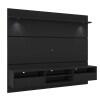 Painel Home Suspenso Para TV 60 Angra Mirarack Preto