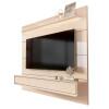 Home Painel Suspenso 180cm Para TV 75¨ Gavetas LED Boaz 1.8 EDN Off White