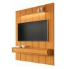 Home Painel Suspenso 180cm Para TV 75¨ Gavetas LED Liv 1.8 EDN Cedro