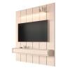 Home Painel Suspenso 180cm Para TV 75¨ Gavetas LED Liv 1.8 EDN Off White