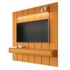 Home Painel Suspenso 220cm Para TV 85¨ Gavetas LED Liv 2.2 EDN Cedro
