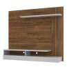Painel Home Para TV 50 Madrid Mirarack Canela/Off White
