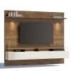 Home Suspenso Para TV 65 Polegadas Vidratto 2.2 Imcal Madeira/Off White