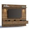 Home Suspenso Para TV 65 Polegadas Vidratto 2.2 Imcal Madeira