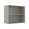 Módulo Aéreo Nicho 68x80x34cm Sem Porta 100% MDF Cozinha Modulada Robel Branco