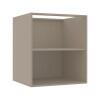 Módulo Balcão 60cm Sem Portas 100% MDF Cozinha Modulada Robel Fendi