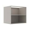 Módulo Balcão 80cm Sem Portas 100% MDF Cozinha Modulada Robel Branco