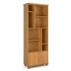 Livreiro Estante Multiuso 2 Portas 8 Nichos 71x185x35 Taurus Patrimar Cinamomo
