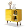 Mesa de Apoio Livreiro Retrô Duna EDN Amarelo