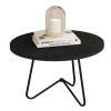 Mesa de Centro Redonda 8006 JB Bechara Preto