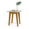 Mesa Lateral Quadrada 45 x 45 x 54 Prism Patrimar Off White