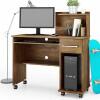 Mesa Para Computador Pequena Office Studio Lukaliam Canela