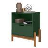 Mesa de Cabeceira 1 Gaveta 1 Nicho 52cm x 58cm Antares Casa D Verde