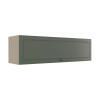 Módulo Armário Aéreo 120cm 1 Porta Basculante 100% MDF Cozinha Provence Robel Fendi/Salvia Matte