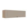 Módulo Armário Aéreo 120cm 1 Porta Basculante 100% MDF Cozinha Provence Robel Hanover/Fendi Matte