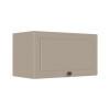 Módulo Armário Aéreo 60cm 1 Porta Basculante 100% MDF Cozinha Provence Robel Fendi/Fendi Matte