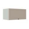 Módulo Armário Aéreo 70cm 1 Porta Basculante 100% MDF Cozinha Provence Robel Branco/Fendi Matte
